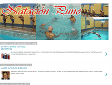 Tablet Screenshot of natacionpuno.blogspot.com