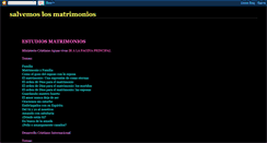 Desktop Screenshot of estudiosmatrimonios.blogspot.com