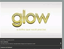 Tablet Screenshot of glowcabeleireiros.blogspot.com