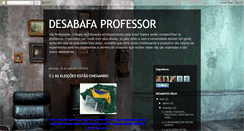 Desktop Screenshot of desabafaprofessor.blogspot.com