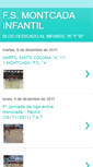 Mobile Screenshot of fsmontcadainfantil10-11.blogspot.com