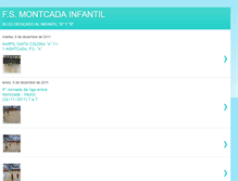 Tablet Screenshot of fsmontcadainfantil10-11.blogspot.com