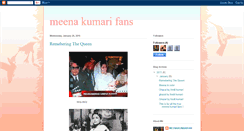 Desktop Screenshot of meenakumarifans.blogspot.com