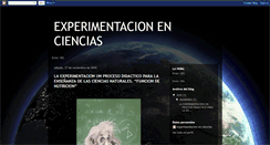 Desktop Screenshot of experimentacionsimu.blogspot.com