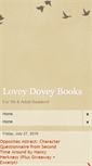 Mobile Screenshot of loveydoveybooks.blogspot.com