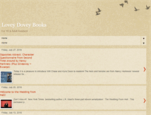 Tablet Screenshot of loveydoveybooks.blogspot.com