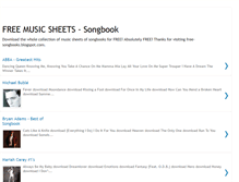 Tablet Screenshot of free-songbooks.blogspot.com