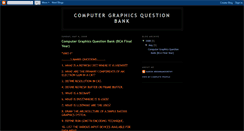 Desktop Screenshot of computergraphicsqbank.blogspot.com