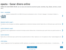 Tablet Screenshot of epasta.blogspot.com
