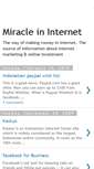 Mobile Screenshot of internetmiracle.blogspot.com