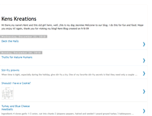 Tablet Screenshot of kenskreations61.blogspot.com