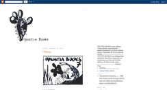 Desktop Screenshot of opuntia-books.blogspot.com