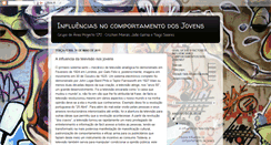 Desktop Screenshot of influenciasnocomportamento.blogspot.com