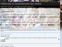 Tablet Screenshot of influenciasnocomportamento.blogspot.com