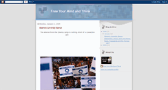 Desktop Screenshot of freeyourmindandthink.blogspot.com