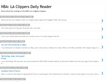 Tablet Screenshot of clippersnba.blogspot.com