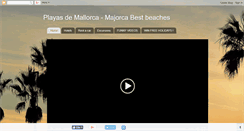 Desktop Screenshot of mallorca-playas.blogspot.com