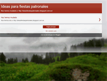 Tablet Screenshot of ideasparafiestaspatronales.blogspot.com