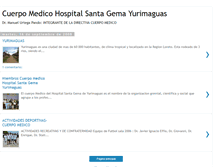 Tablet Screenshot of cuerpomedicohospitalyurimaguas.blogspot.com