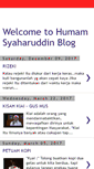 Mobile Screenshot of humamsyaharuddin.blogspot.com
