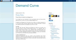 Desktop Screenshot of demand-curve.blogspot.com