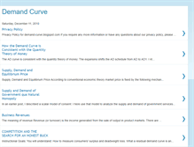 Tablet Screenshot of demand-curve.blogspot.com