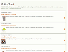 Tablet Screenshot of mottecloset.blogspot.com