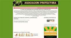 Desktop Screenshot of masimaltaasociacionprotectora.blogspot.com