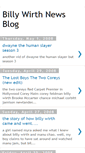 Mobile Screenshot of billywirthnewsblog.blogspot.com