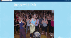 Desktop Screenshot of dancewithdeb.blogspot.com