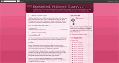 Desktop Screenshot of enchantedprincessdiary.blogspot.com