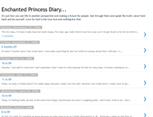 Tablet Screenshot of enchantedprincessdiary.blogspot.com