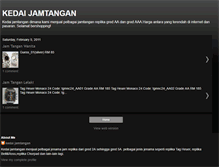 Tablet Screenshot of kedaijamtangan.blogspot.com