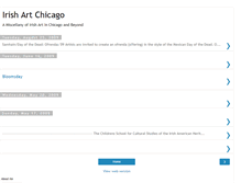 Tablet Screenshot of irishartchicago.blogspot.com