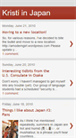 Mobile Screenshot of kristiinjapan.blogspot.com