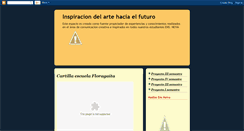 Desktop Screenshot of inspiraciondelartehaciaelfuturo.blogspot.com