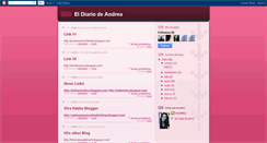 Desktop Screenshot of andrea-eldiario.blogspot.com