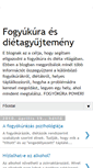 Mobile Screenshot of fogyokura-dieta.blogspot.com