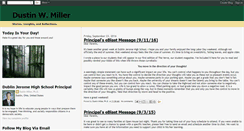 Desktop Screenshot of dustinwmiller.blogspot.com