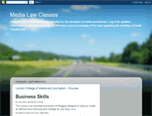Tablet Screenshot of media-laws.blogspot.com