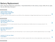 Tablet Screenshot of battery-collection.blogspot.com