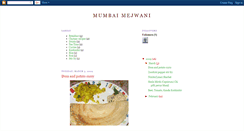 Desktop Screenshot of mumbaimejwani.blogspot.com