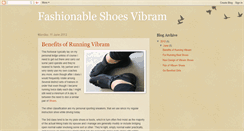 Desktop Screenshot of fashionableshoesvibram.blogspot.com