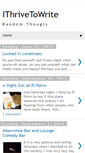 Mobile Screenshot of ithrivetowrite.blogspot.com