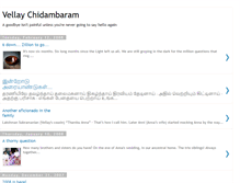 Tablet Screenshot of chidambaramvellay.blogspot.com