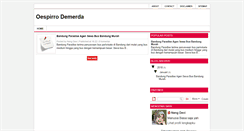 Desktop Screenshot of oespirrodemerda.blogspot.com
