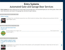 Tablet Screenshot of entrysystems.blogspot.com