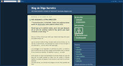 Desktop Screenshot of inigobarreiro.blogspot.com