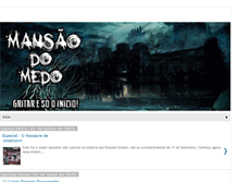 Tablet Screenshot of mansaodomedo.blogspot.com