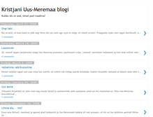 Tablet Screenshot of kristjan-nz.blogspot.com